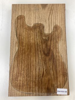 Body Swamp Ash, Caramel, 1-pc., 45mm, Unique Piece #126